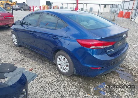 2018 Hyundai Elantra Se z USA, uszkodzony, nr VIN 5NPD74LF0JH306446